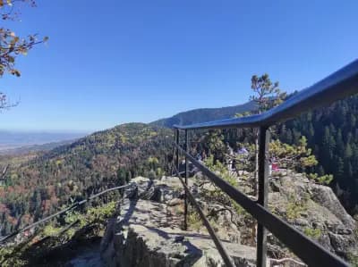 Hiking Trail to the Black Rock