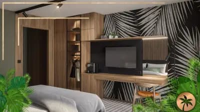 Hotel palms beach kiten