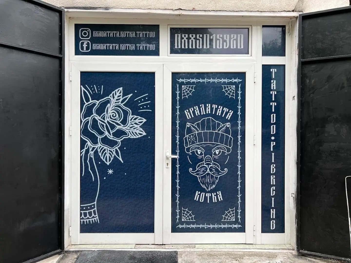 Bradatata Kotka Tattoo / Брадатата Котка Тату