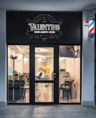 Valentino rich men’s club (Barbershop)