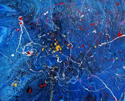 Дизайн студио Влайкови - абстрактни картини, рисуване портрети по поръчка, дизайн на плакати за декорация