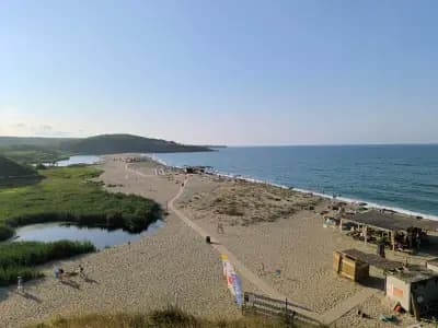 Устието на река Велека