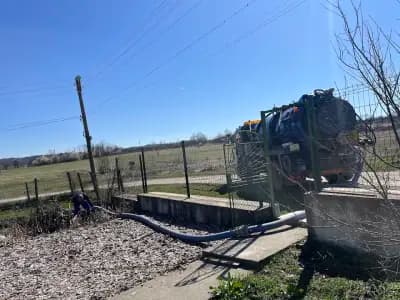 Отпушване на канали и източване на септични ями