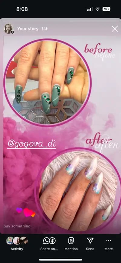 Studio Shut.up.tattoo / Vaya nail art