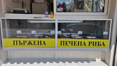 Храна за вкъщи - пържена и печена риба