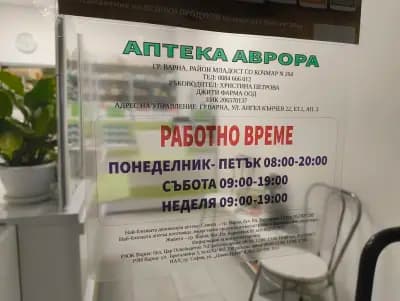 Аптека Аврора 2 гр. Варна