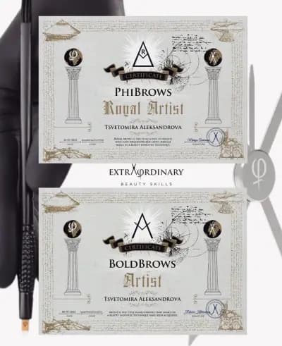 PhiAcedemy BoldBrows Master Tsvetomira Aleksandrova