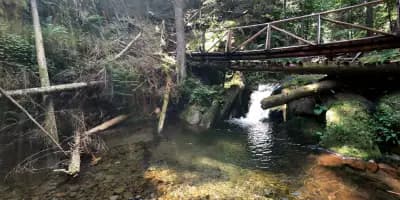 Водопад "Каскадите"