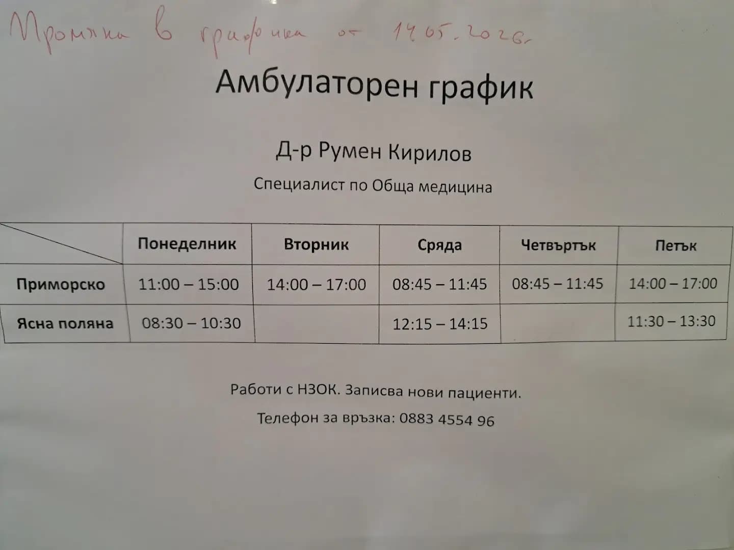 Доктор Румен Кирилов