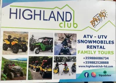 Highland Club Bansko , Atv & utv rental
