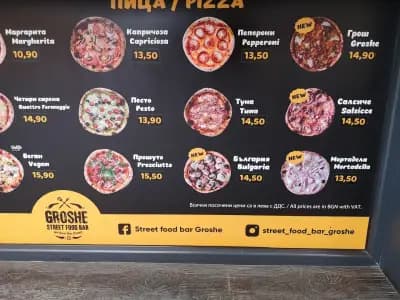 Street food bar Groshe
