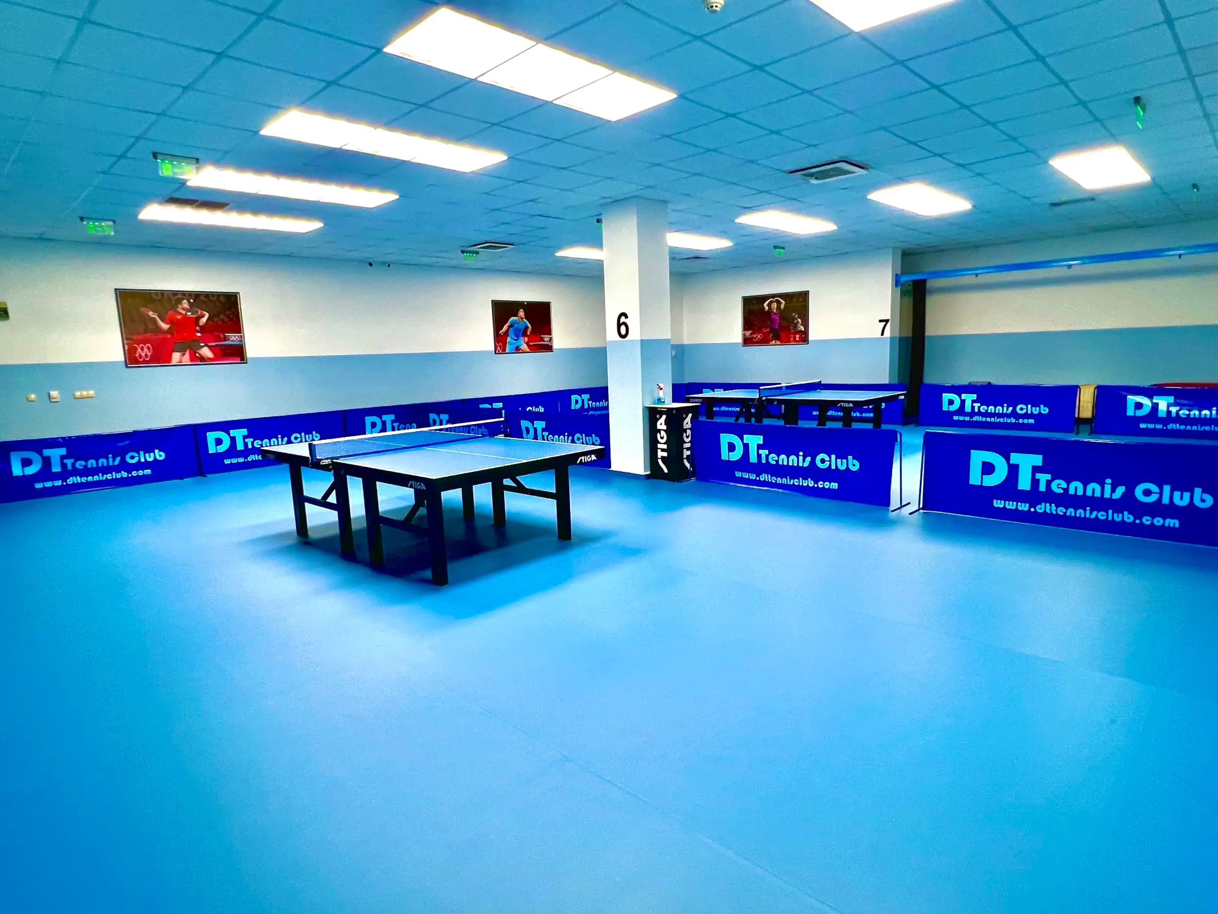 Зала за тенис на маса "DT tennis club"
