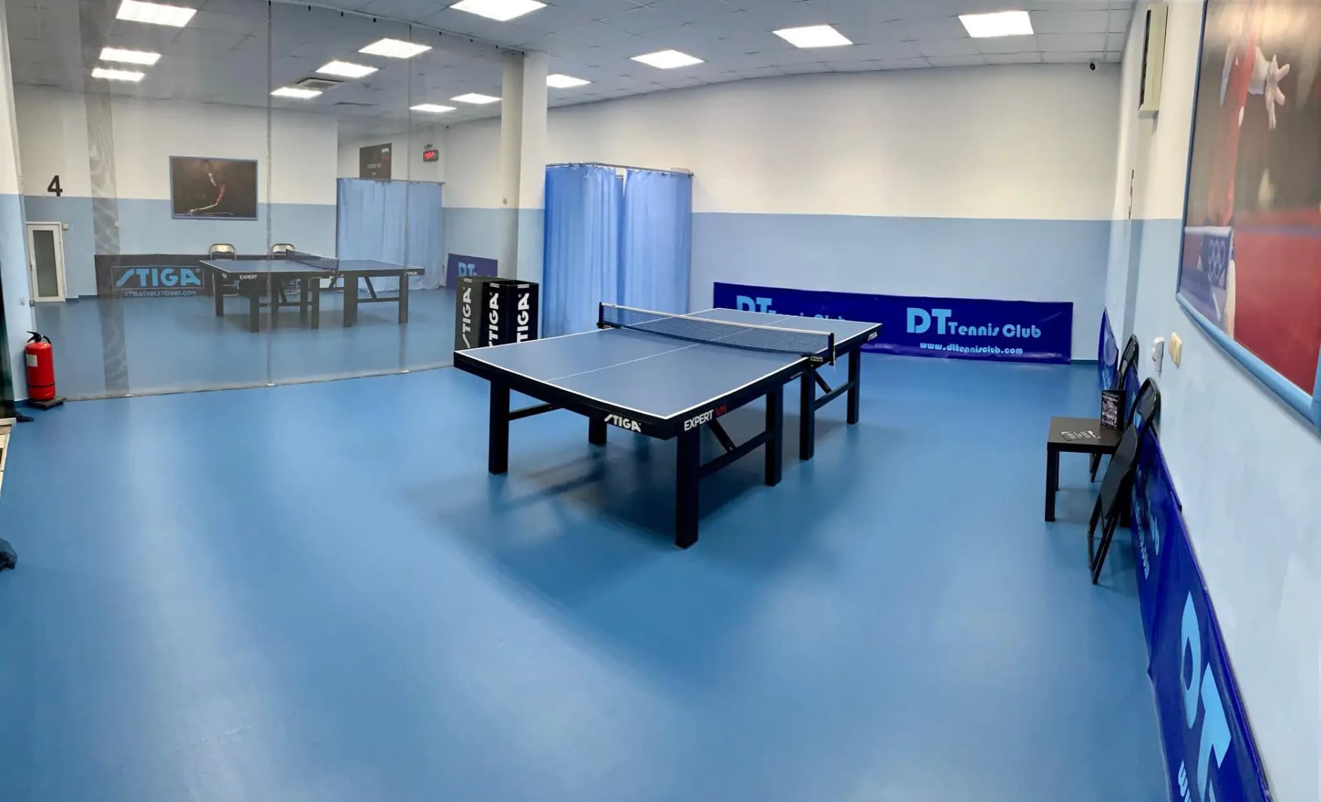 Зала за тенис на маса "DT tennis club"