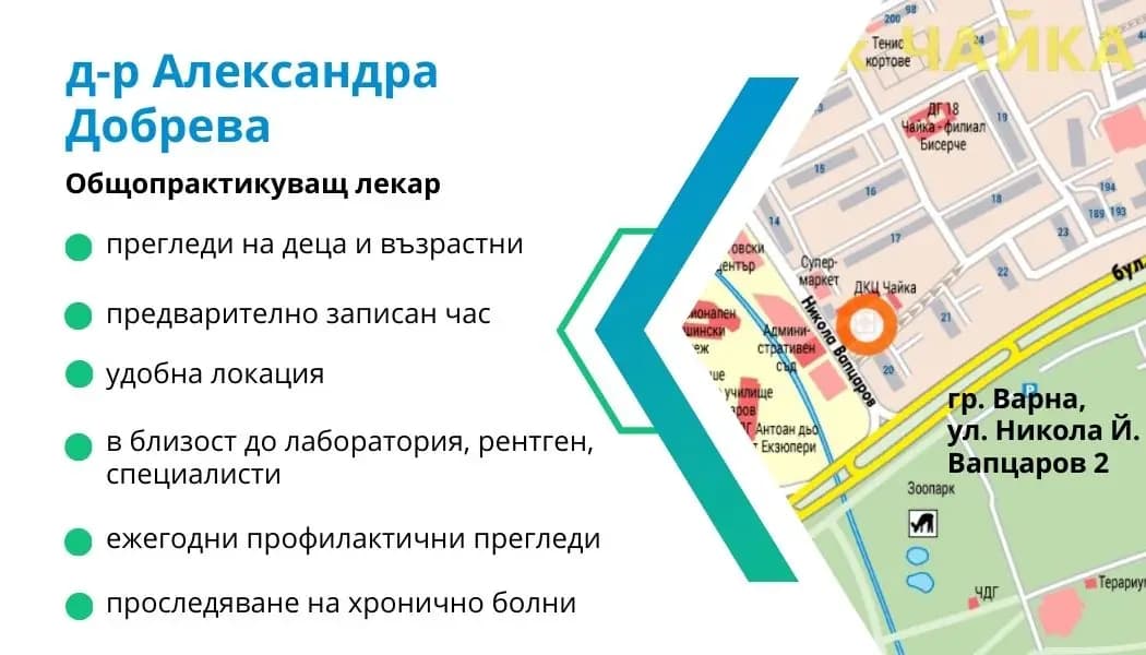 Личен лекар д-р Александра Добрева