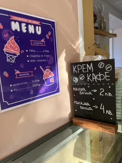 Сладоледа на Жоко