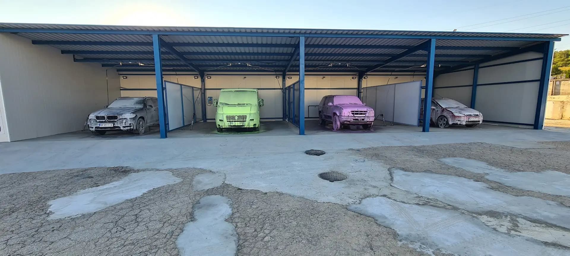 Автомивка на самообслужване