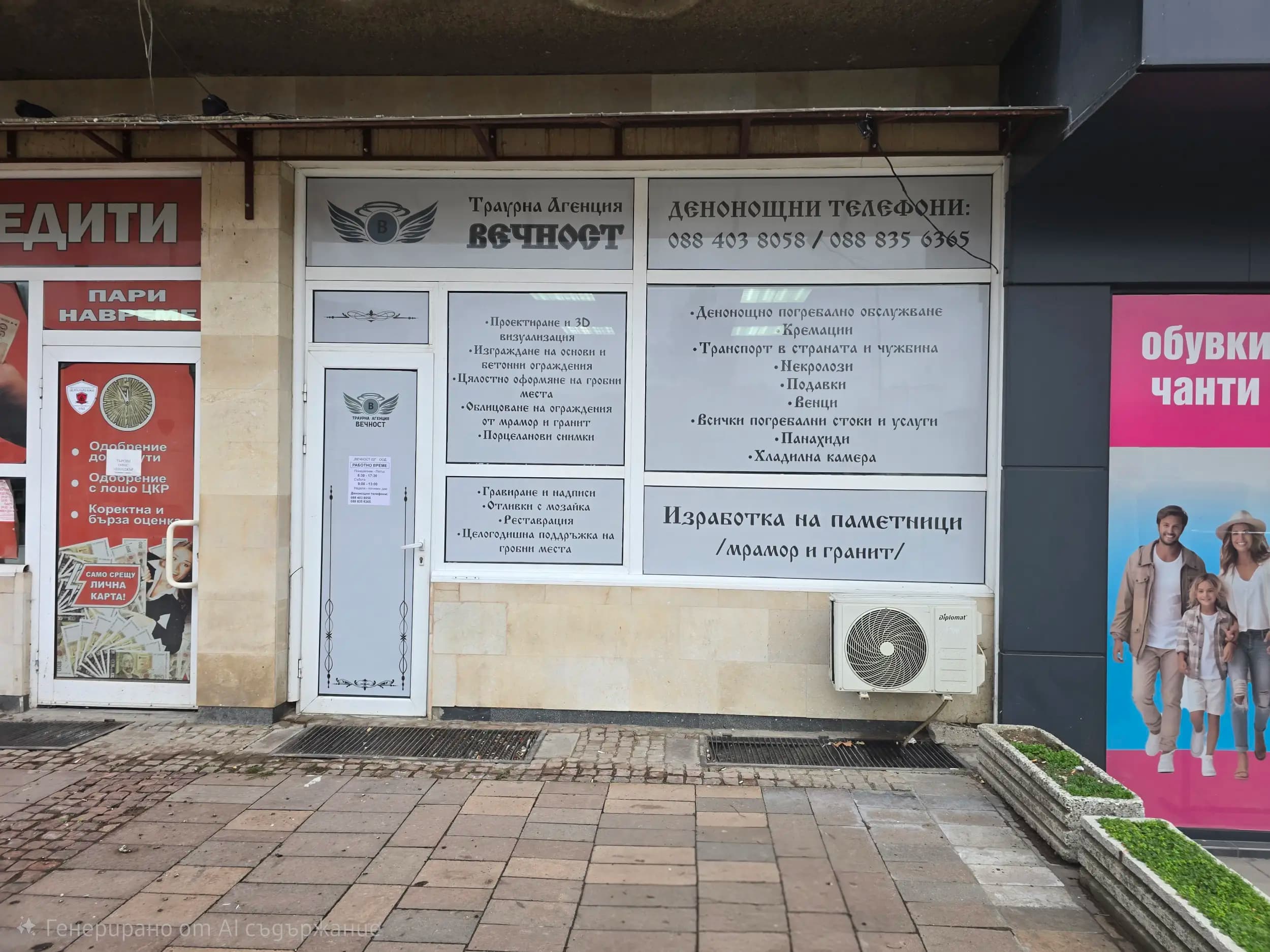 Денонощна траурна агенция "Вечност"