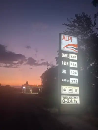 Бензиностанция Алпи