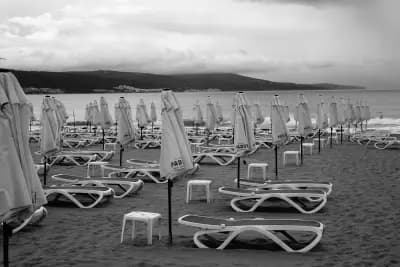 Nesebbar's coast alley view