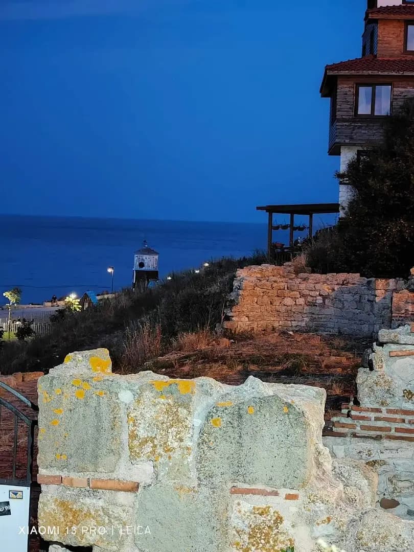 Nesebbar's coast alley view