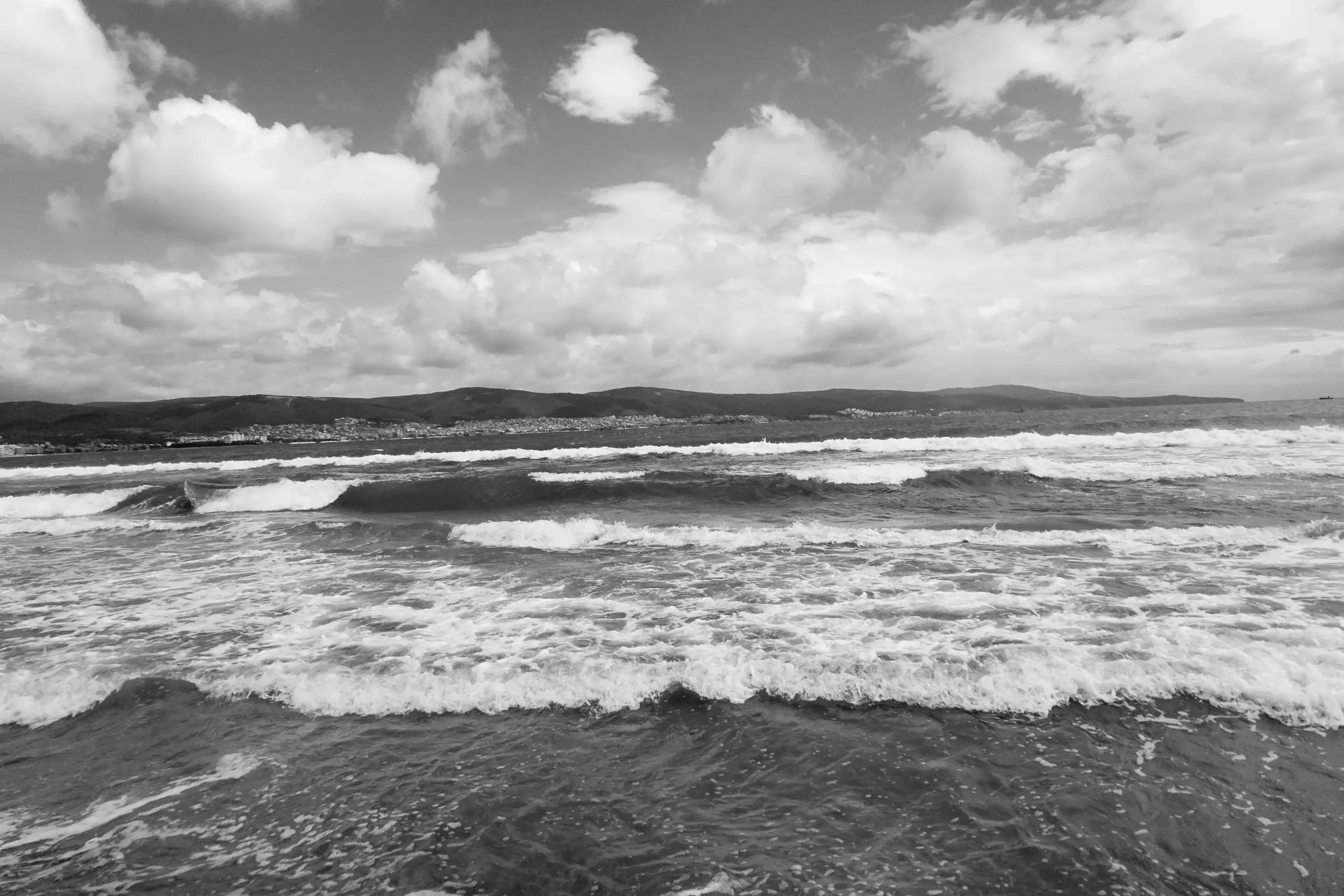 Nesebbar's coast alley view