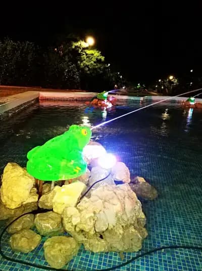 Фонтанът с жабките