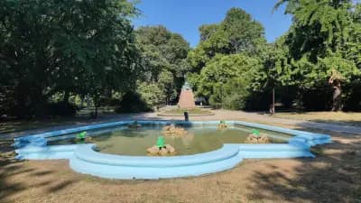 Фонтанът с жабките