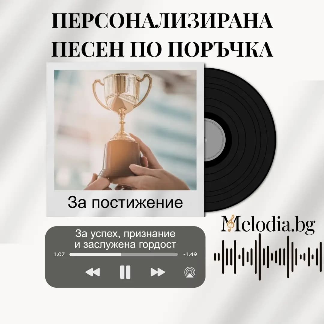 Подари песен по поръчка - Персонализирана песен от Melodia.bg