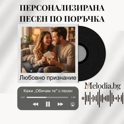 Подари песен по поръчка - Персонализирана песен от Melodia.bg
