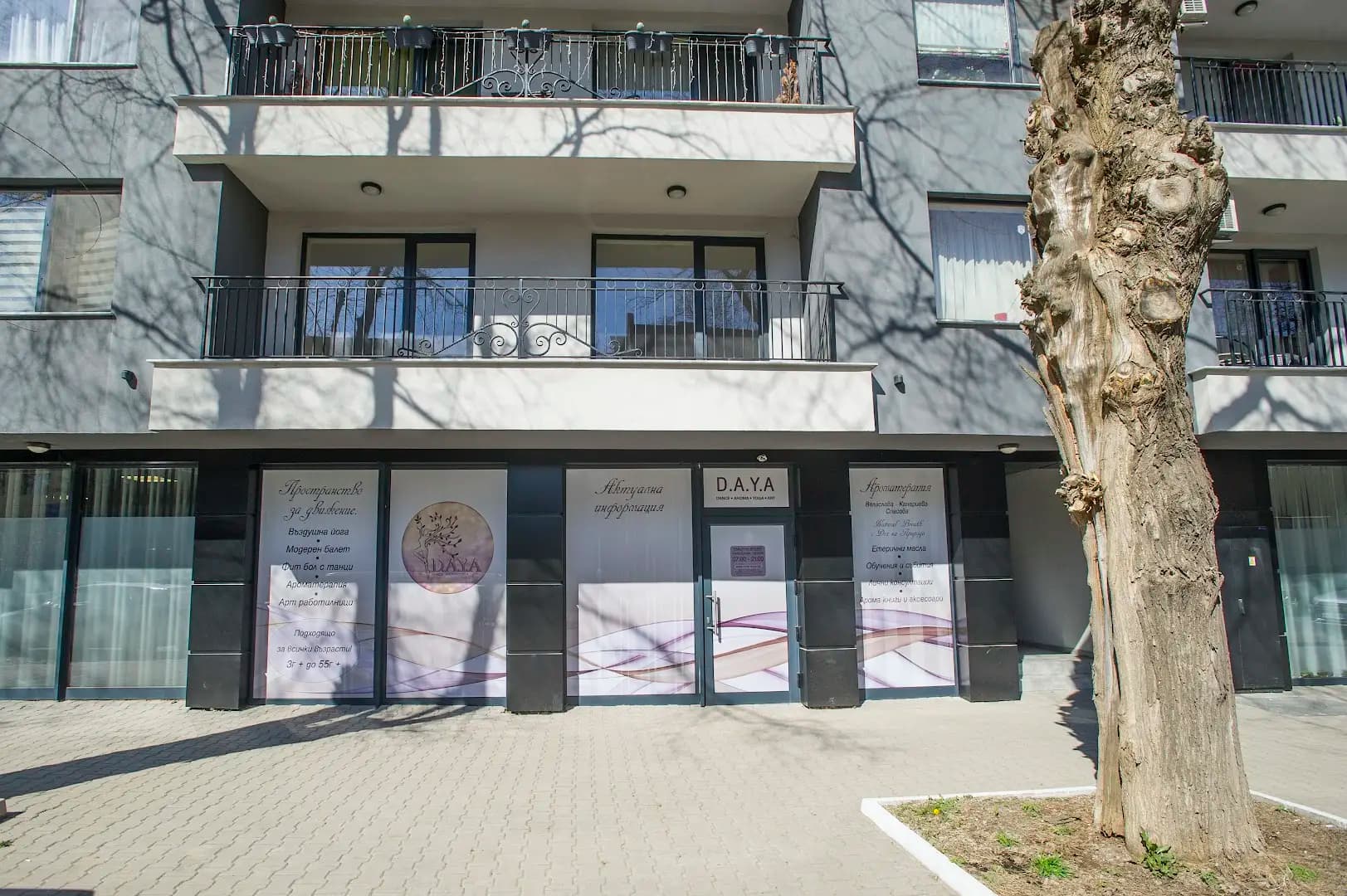 D.A.Y.A Studio — Йога, Въздушна Йога, Арома Уелнес, Танци