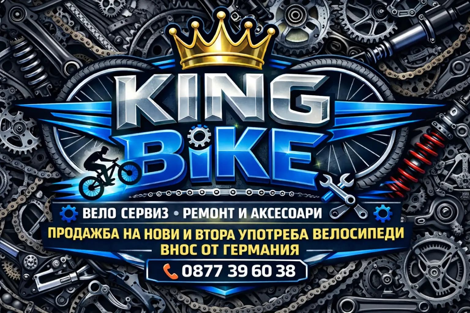 Велосервиз DN Кинг Байк ул Даме Груев 5