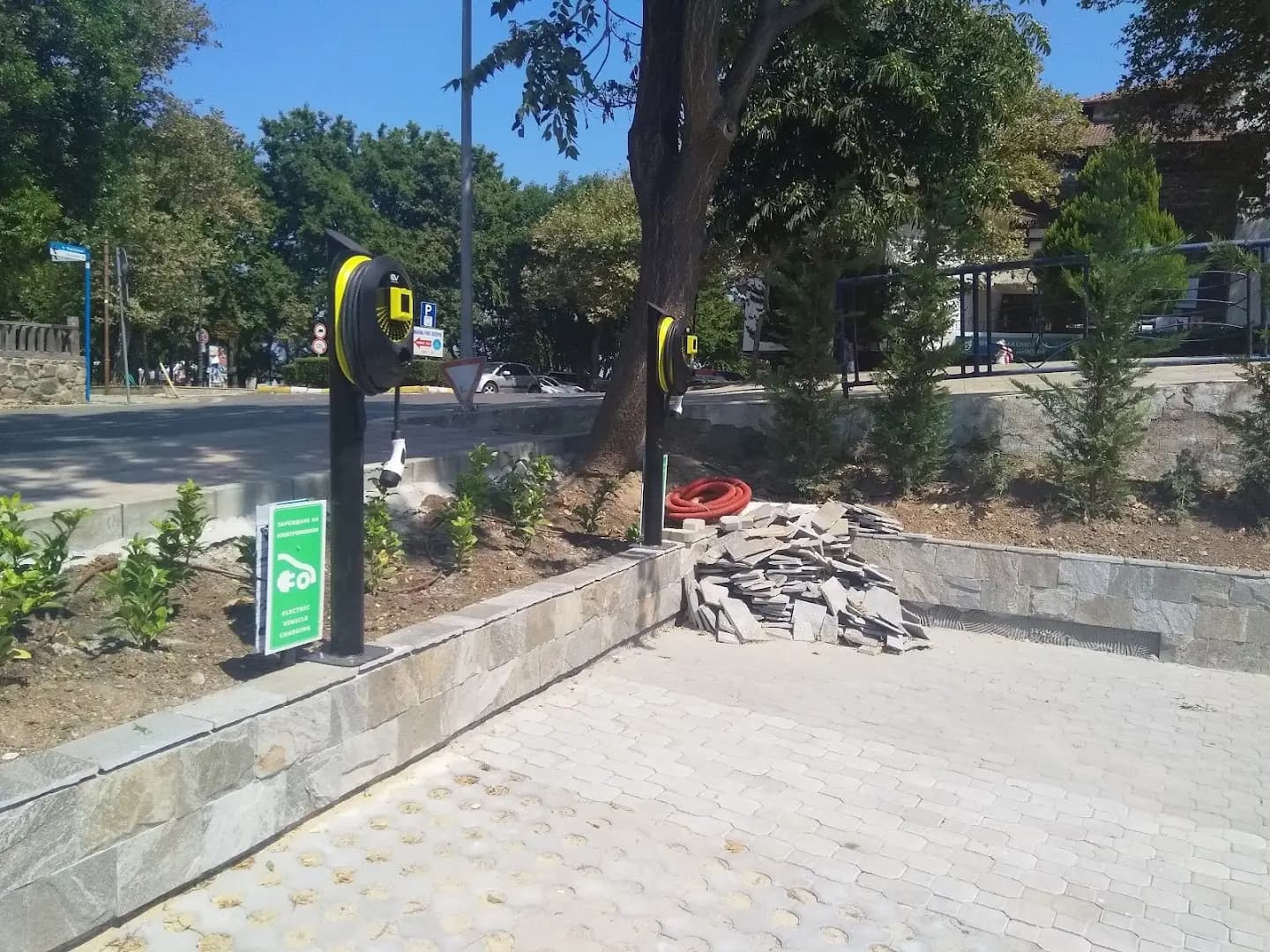 Станция за зареждане на електрически превозни средства