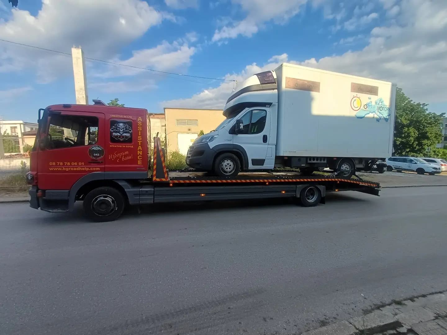 Пътна Помощ "Креатив 94 ЕООД" Tractari Auto Bulgaria Non Stop Asistenta Rutiera Bulgaria