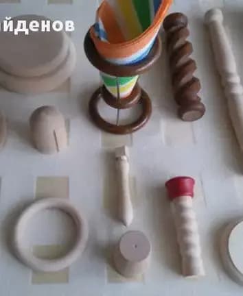 Струговани дървени детайли