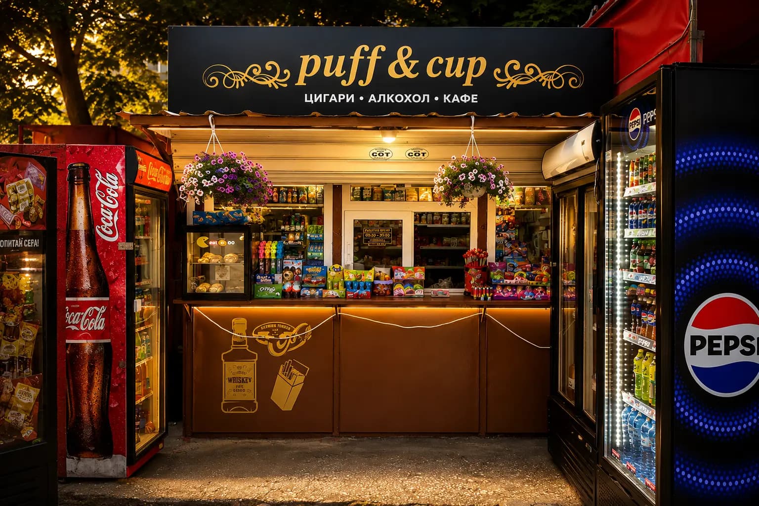 Puff & Cup