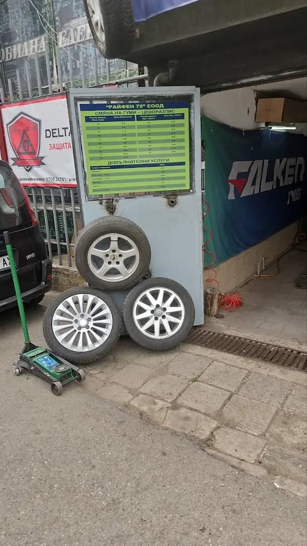 Автосервиз за гуми RAIFEN