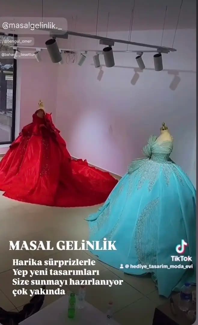 MASAL GELİNLİK