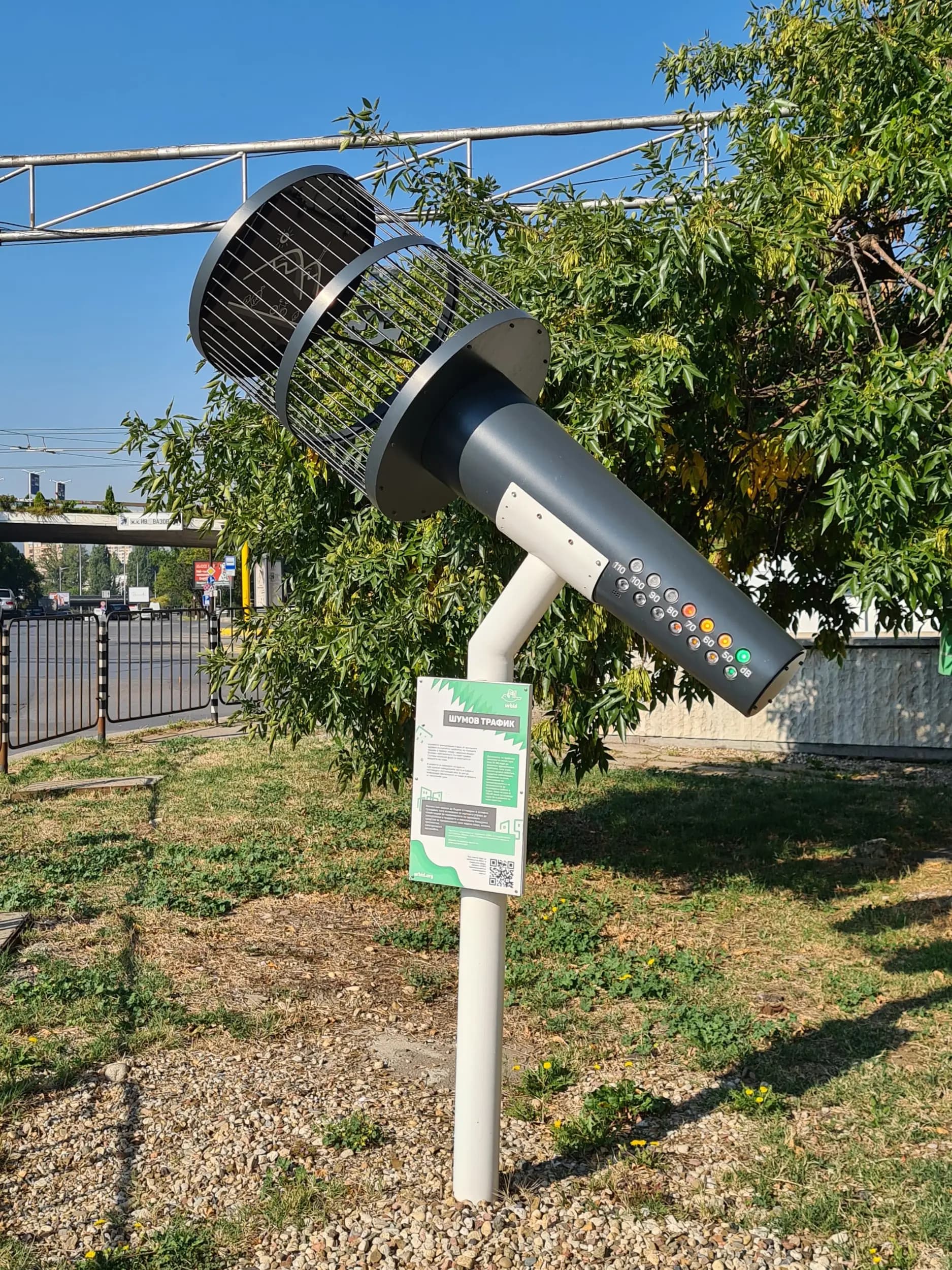 Noise measuring microphone