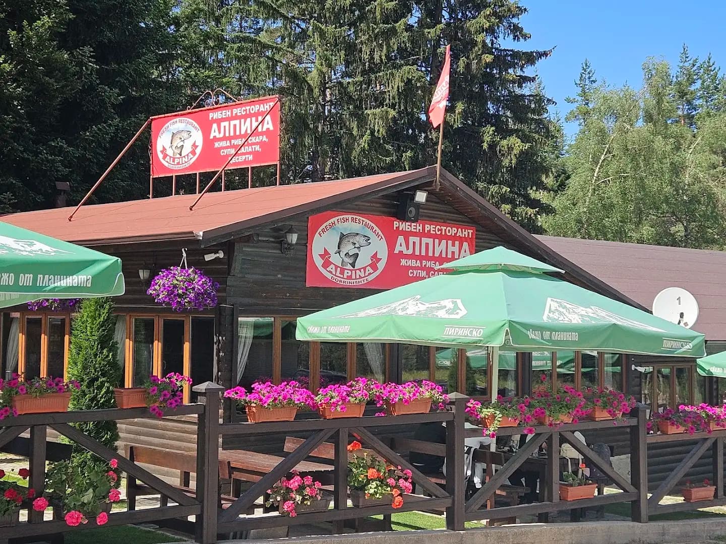 Рибен ресторант Алпина