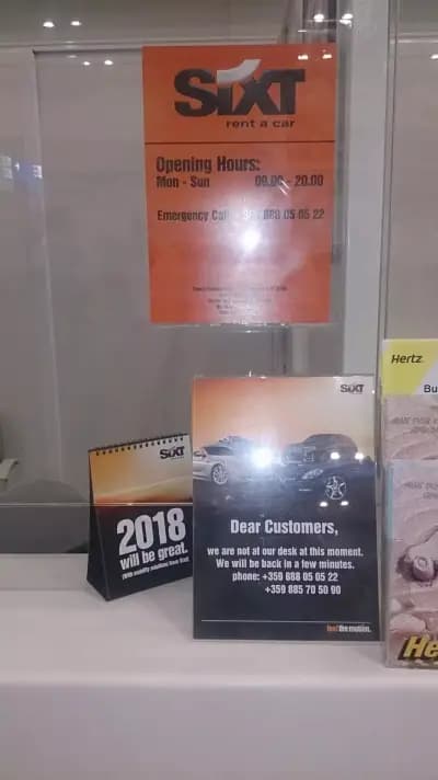 Sixt Rent a Car - Burgas Airport