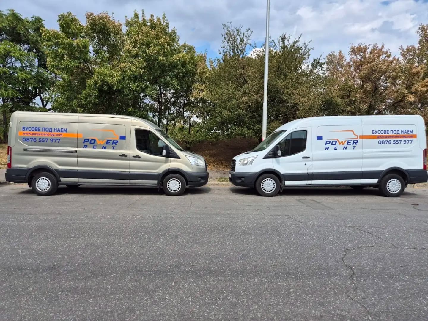 Бус под наем Power Rent