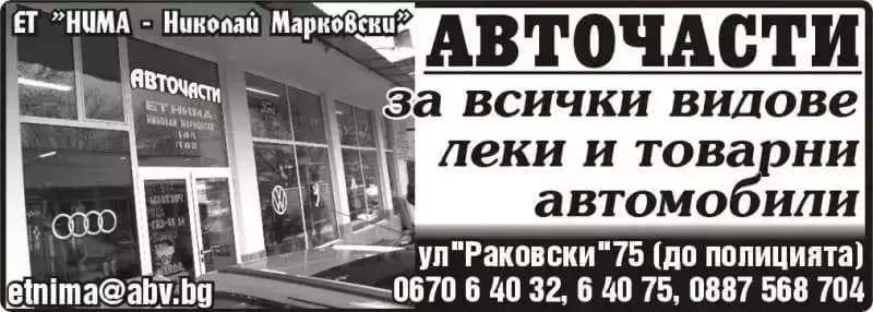 Авточасти Марковски