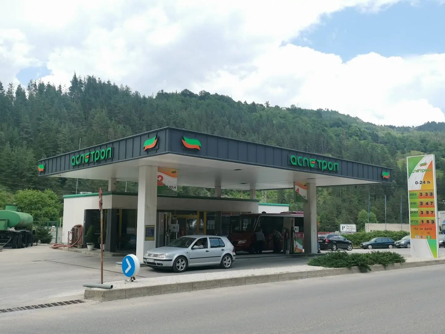 Бензиностанция Аспетрол