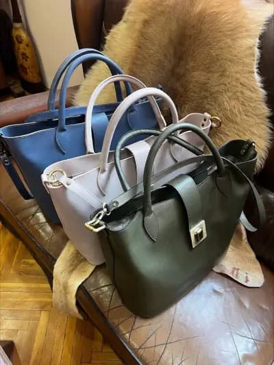 ARISE -VARNA leather shoes and bags