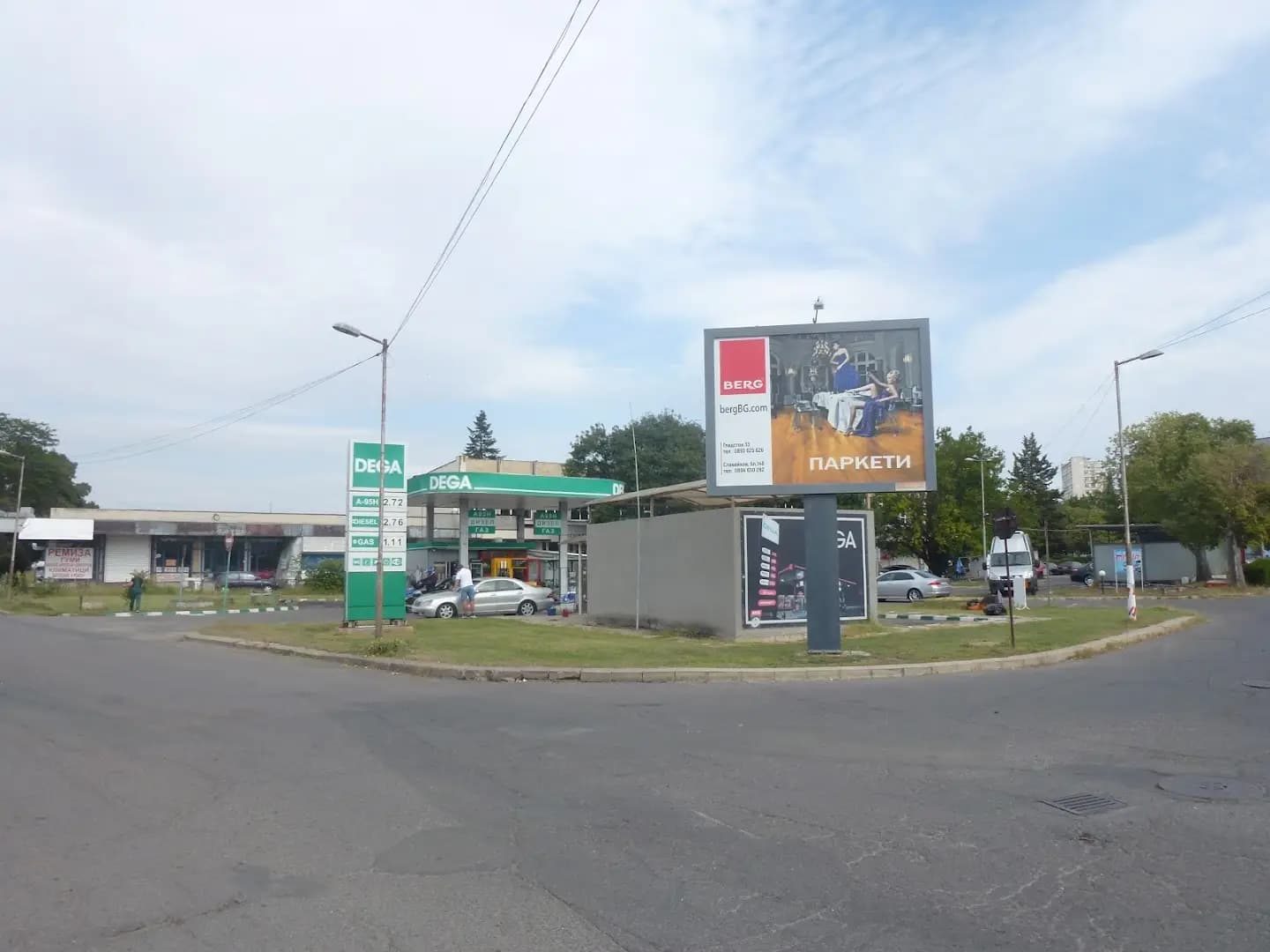 Бензиностанция Дега Автогара Запад