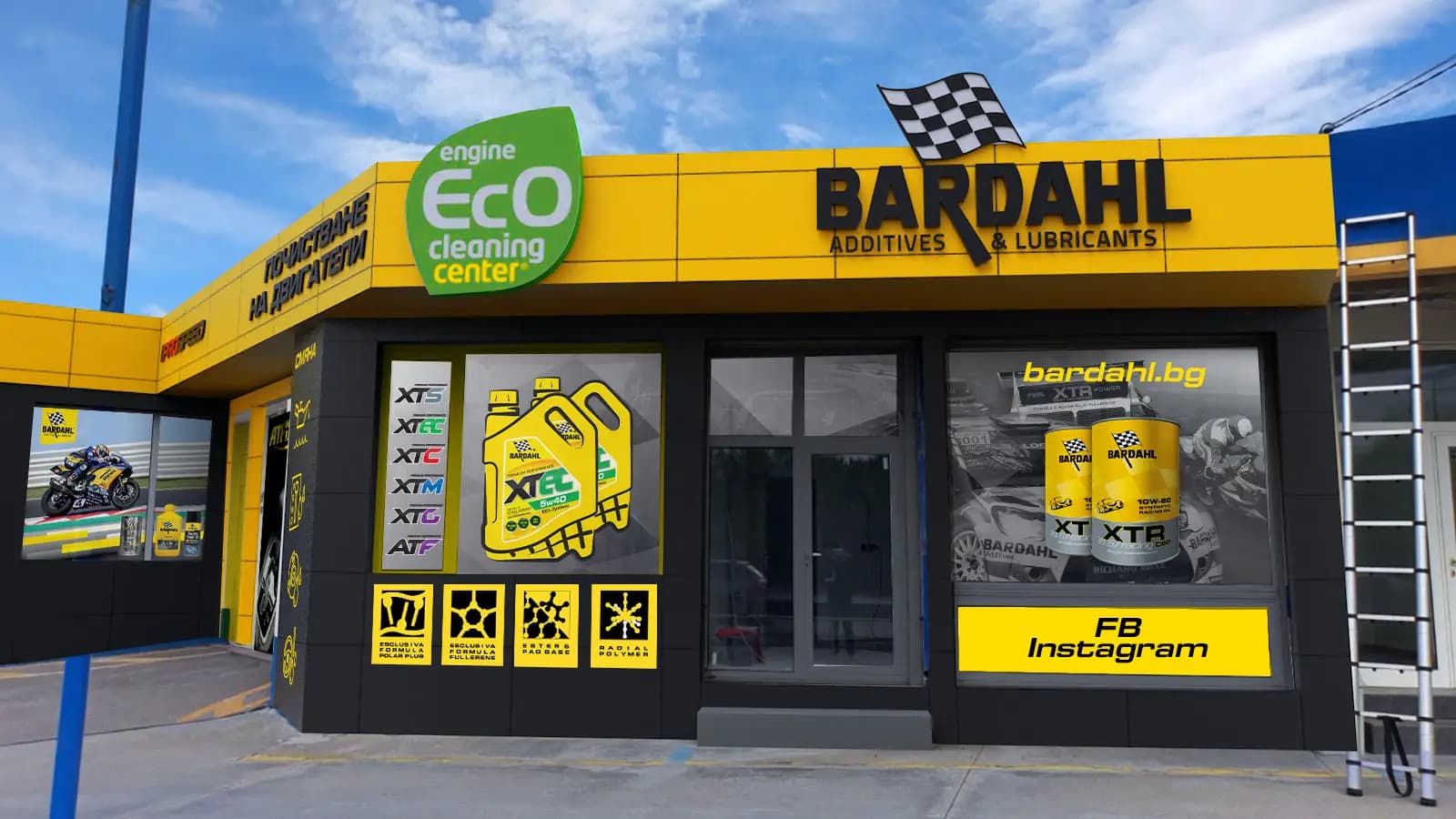 Bardahl shop and cleaning center