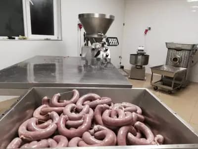 Пълнене на луканки и суджуци Вресово