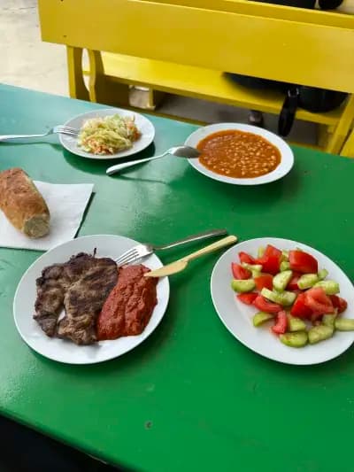 Скара на Дървени Въглища х-л ЧЕРНОМОРЕЦ