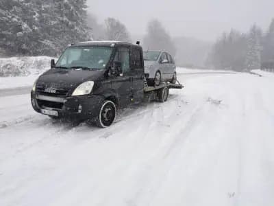 Пътна помощ Монтана, Берковица, Петрохан, Репатрак, Road assistance, Tractari, Платформа