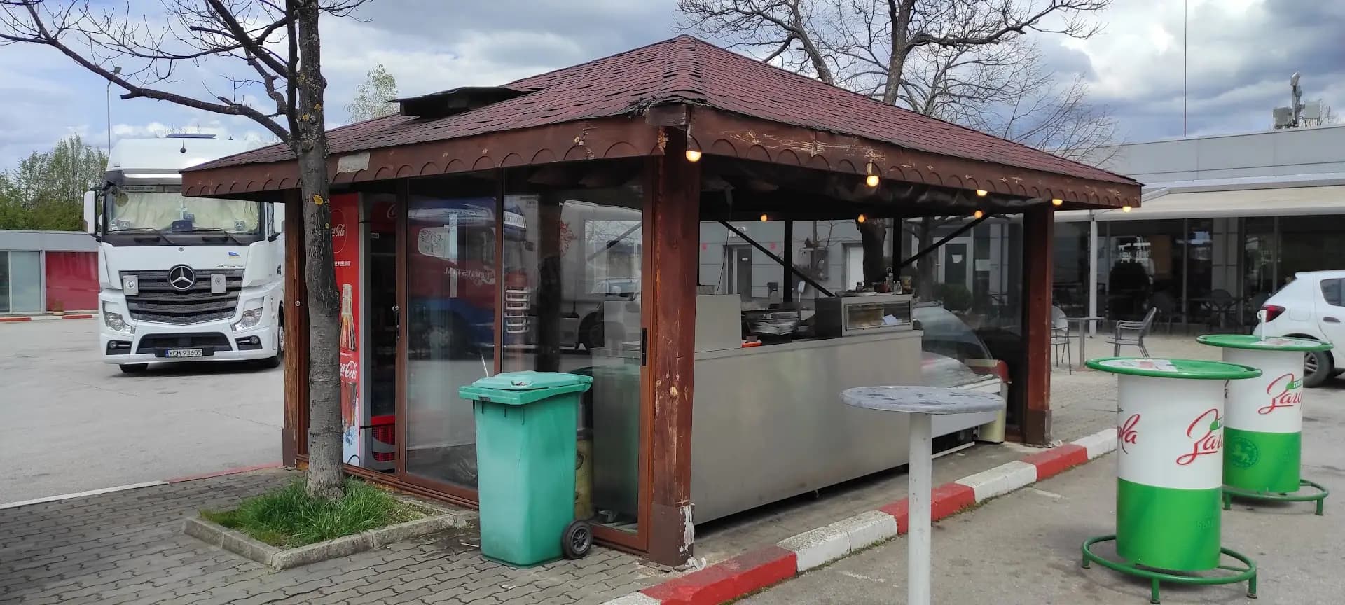 Grill stop